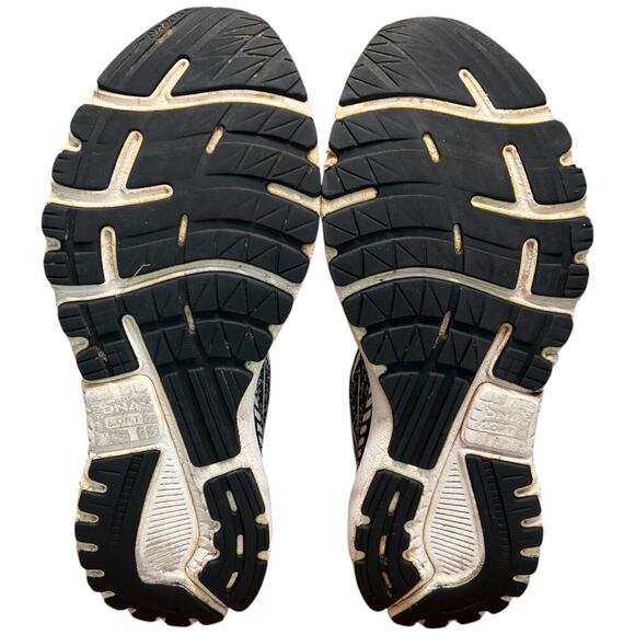 Brooks Adrenaline GTS 20 Men's SZ 11.5 Sneaker Black White Oreo READ Need Insole - Picture 15 of 16